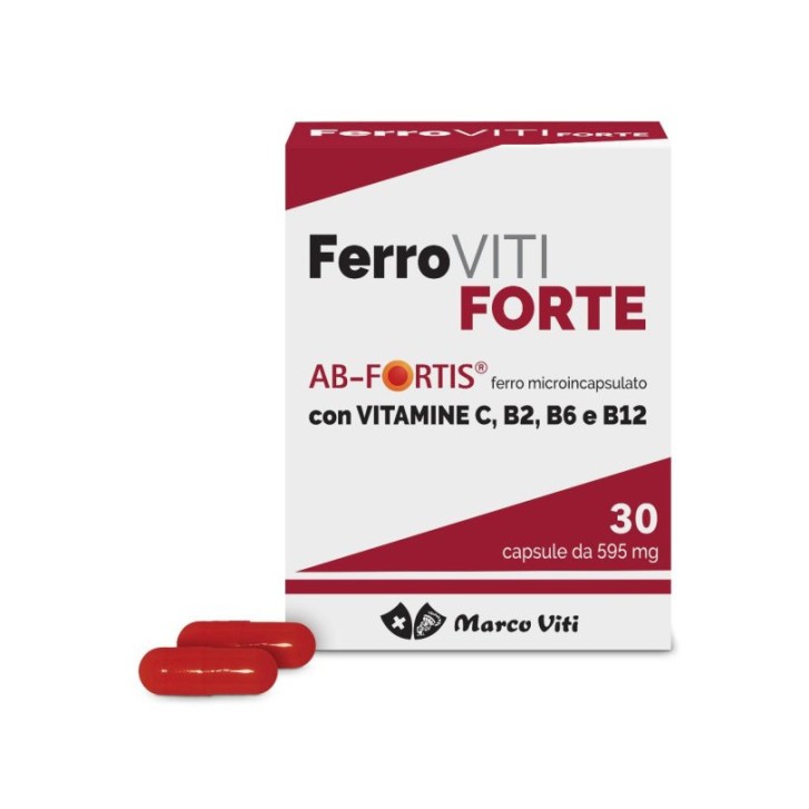 FerroVITI Forte Integratore Ferro Vitamine 30 Capsule - Dailyvit