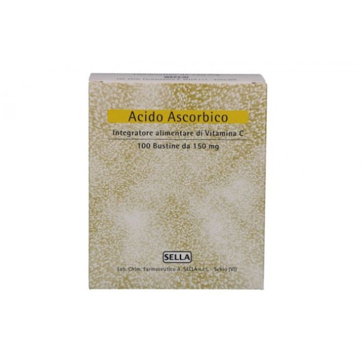 Acido Ascorbico Integratore Alimentare 100 Bustine - Sella