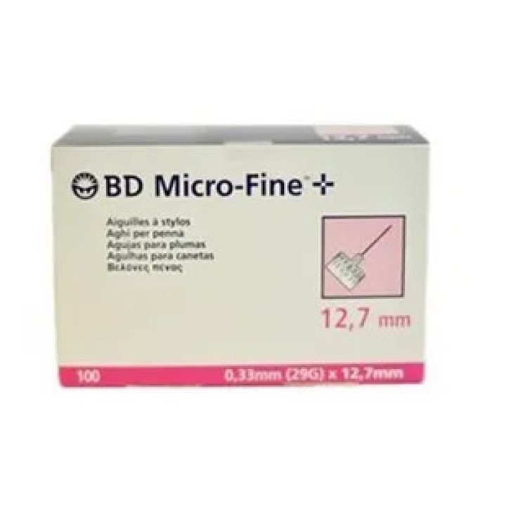 Ago Penna Insulina BD Microfine 29 G 12,7 mm 100 Pezzi - Corman