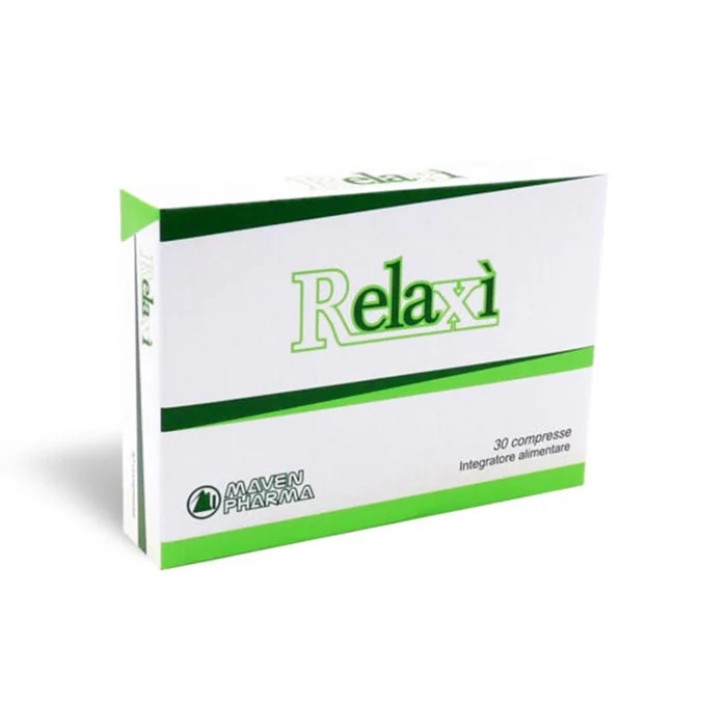 Relaxi Integratore Rilassamento e Sonno 30 Compresse - Maven Pharma