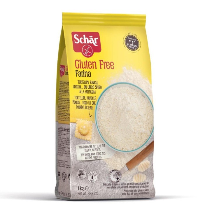 Schar Farina per Pane e Pasta Senza Glutine 1 Kg - Schar