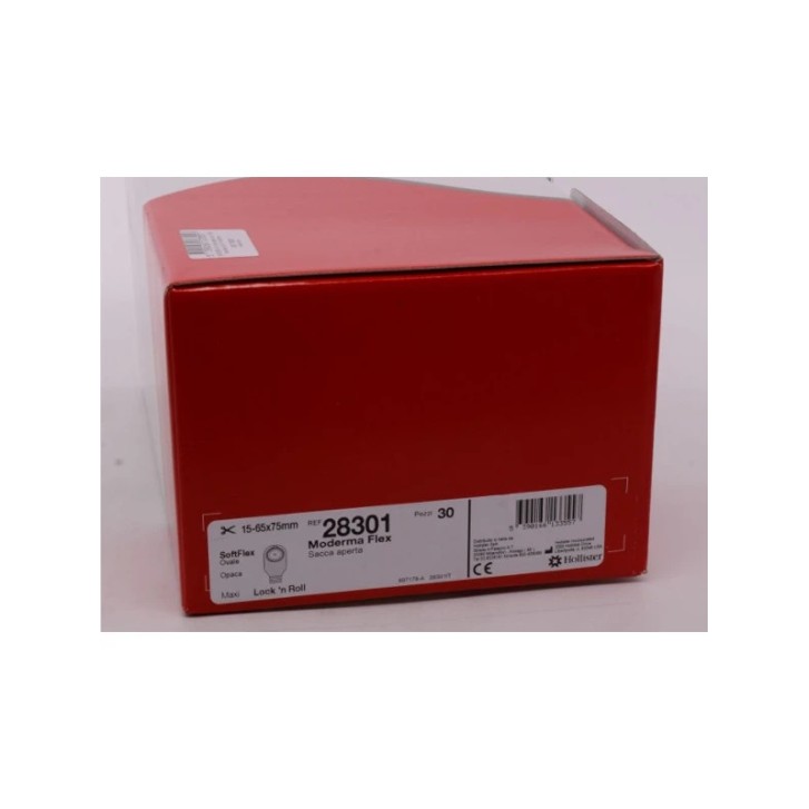 Sacca per Ileostomia Moderma Flex Ileo Ovale 30 Pezzi - Hollister