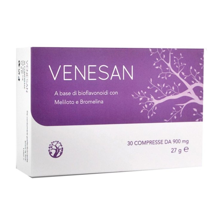 Venesan Integratore Alimentare per Microcircolo 30 Compresse - Abros Venesan Integratore Alimentare per Microcircolo 30 Compresse - Abros