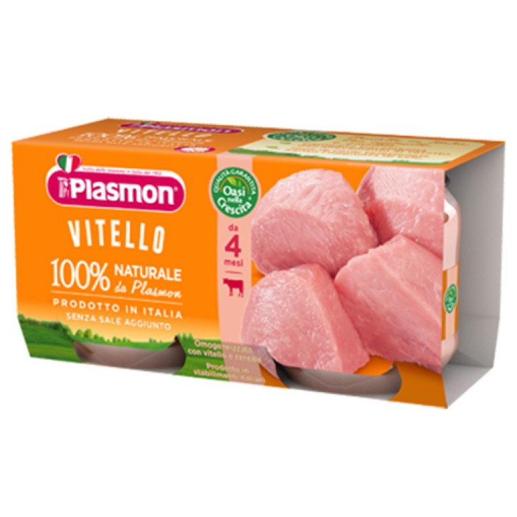 Omogeneizzato Vitello Plasmon 2x120g - Plasmon Omogeneizzato Vitello Plasmon 2x120g - Plasmon