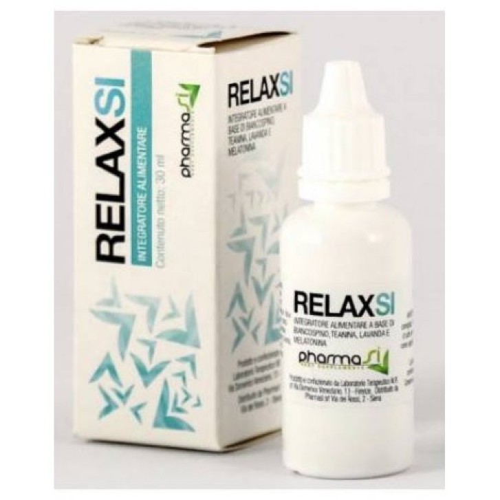Relaxsi Gocce Integratore per Rilassamento e Sonno 30ml - Pharmasi Relaxsi Gocce Integratore per Rilassamento e Sonno 30ml - Pharmasi