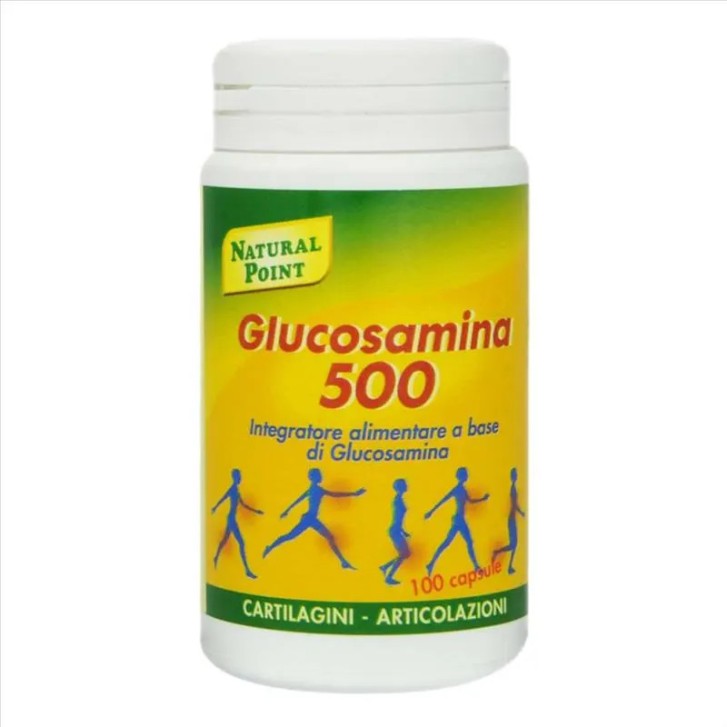 Glucosamina 500 Integratore Alimentare in Capsule, 100 Unità - Natural Point