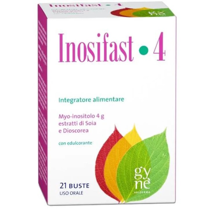 Inosifast 4 Integratore per Disturbi Ciclo Mestruale 21 Bustine - Valderma