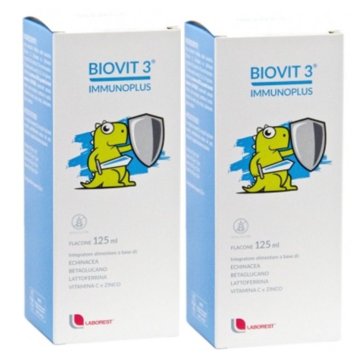 Biovit 3 Immunoplus Parafarmaco per Difese Immunitarie 2x125ml - BIOVIT 3