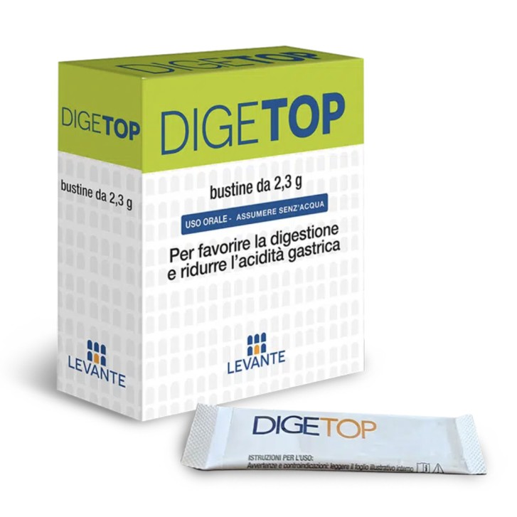 Digetop Dispositivo Medico per Digestione 14 Bustine - Farto Digetop Dispositivo Medico per Digestione 14 Bustine - Farto
