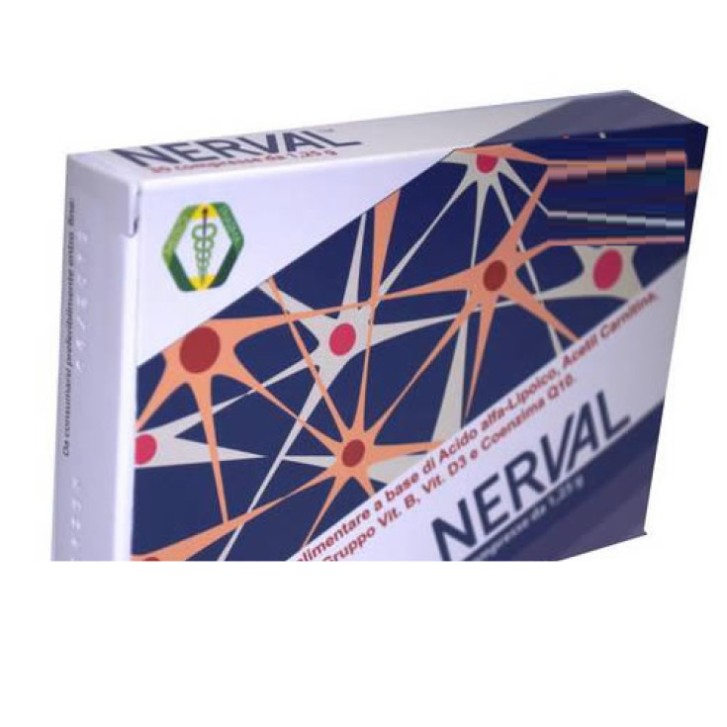 Nerval Integratore Alimentare per Sistema Nervoso 30 Compresse - Medigi Pharma Nerval Integratore Alimentare per Sistema Nervoso 30 Compresse - Medigi Pharma