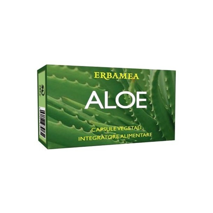 Aloe Vera Capsule Vegetali Funzioni Depurative 24 Capsule - Erbamea