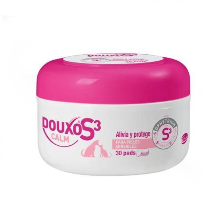 Douxo S3 Calm Pads Lenitivi Cani e Gatti 30 Dischetti - CEVA