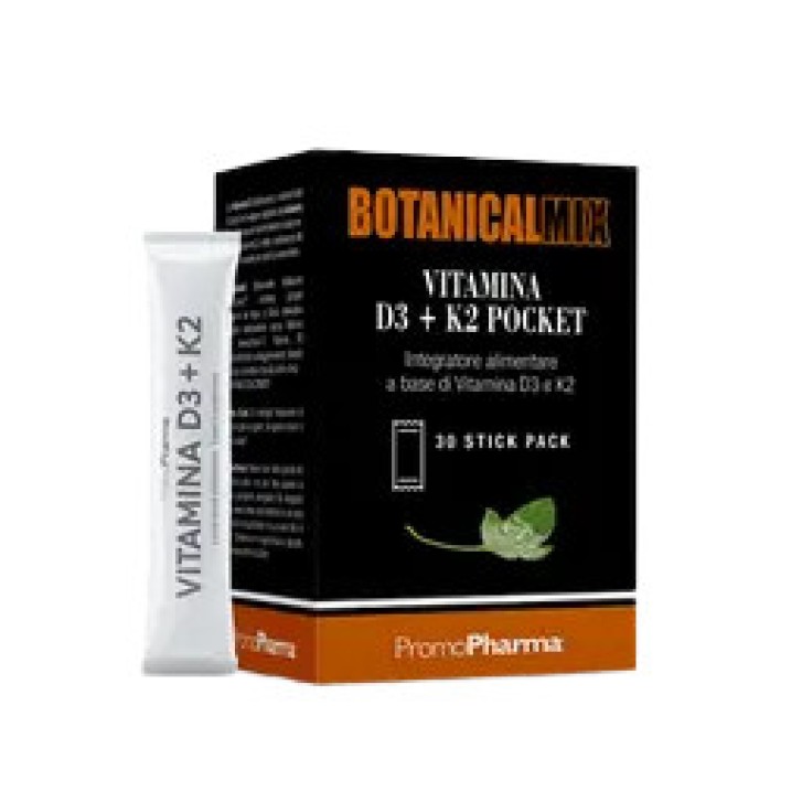 Vitamina D3 + K2 Integratore Benessere Ossa 30 Stick - Promopharma