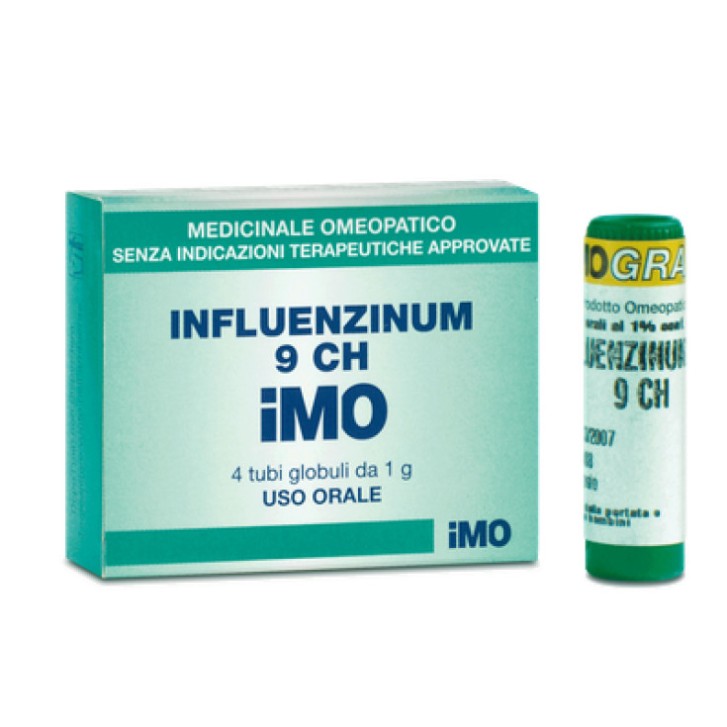 Influenzinum 9CH Globuli Omeopatico 4 Tubi Monodose 1g - IMO