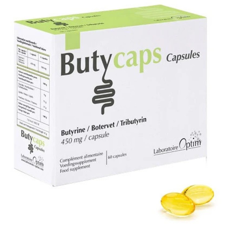Butycaps Integratore per Funzione Intestinale 60 Capsule - Bionoto Sprl