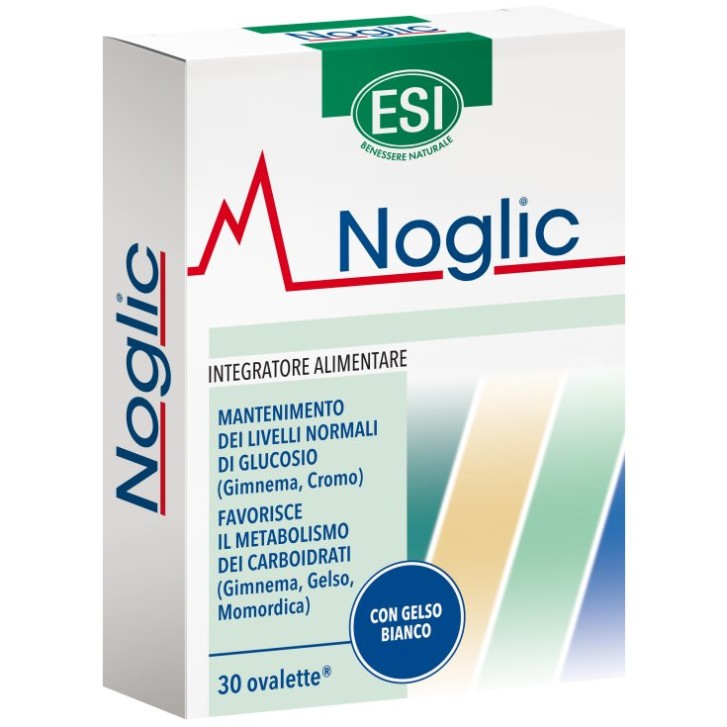 Noglic Integratore Metabolismo Carboidrati e Lipidi 30 Ovalette - ESI Noglic Integratore Metabolismo Carboidrati e Lipidi 30 Ovalette - ESI