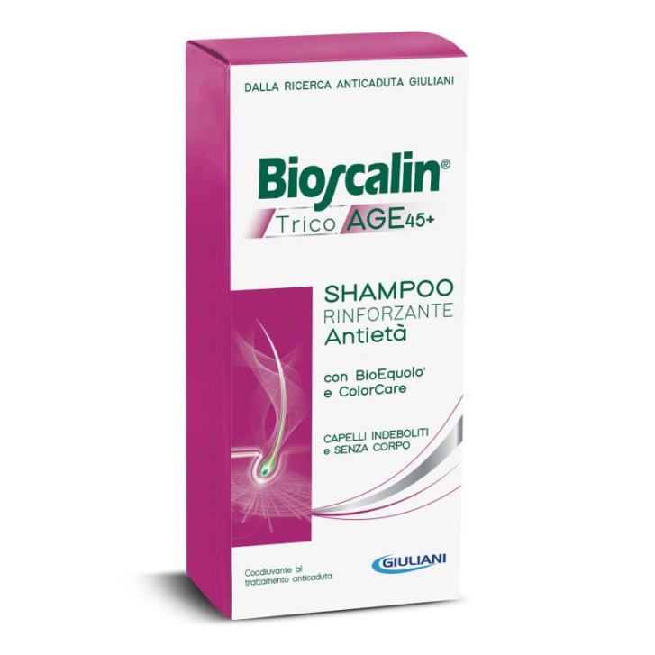 Bioscalin Tricoage 45+ Shampoo Rinforzante Antietà 200ml - Bioscalin
