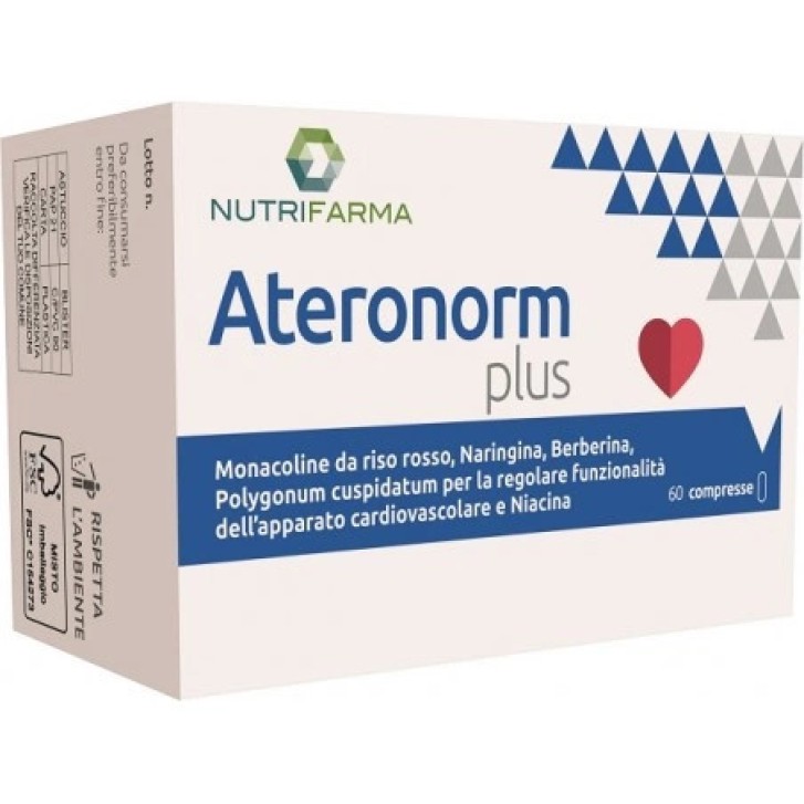 Ateronorm Plus 60 Compresse Integratore Cardiovascolare - Aqua Viva