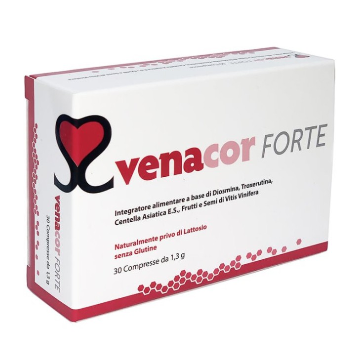 Venacor Forte Integratore Benessere Microcircolo 30 Compresse - Essecore