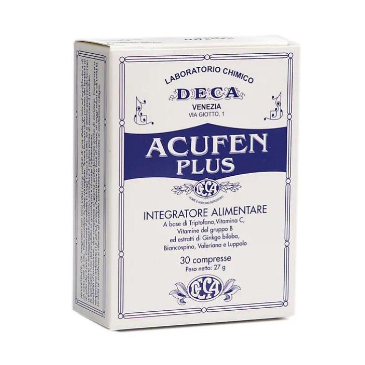 Acufen Plus Integratore Alimentare per Microcircolo 30 Compresse - Acufen