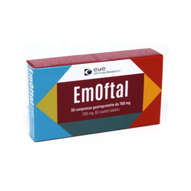 Emoftal Integratore per Vista 30 Compresse Gastroprotette - Eye Ophthalresearch