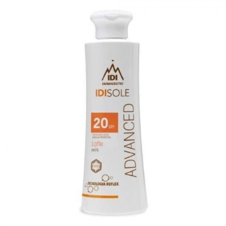 Idisole Advanced Latte Corpo SPF20 200ml - IDI Farmaceutici