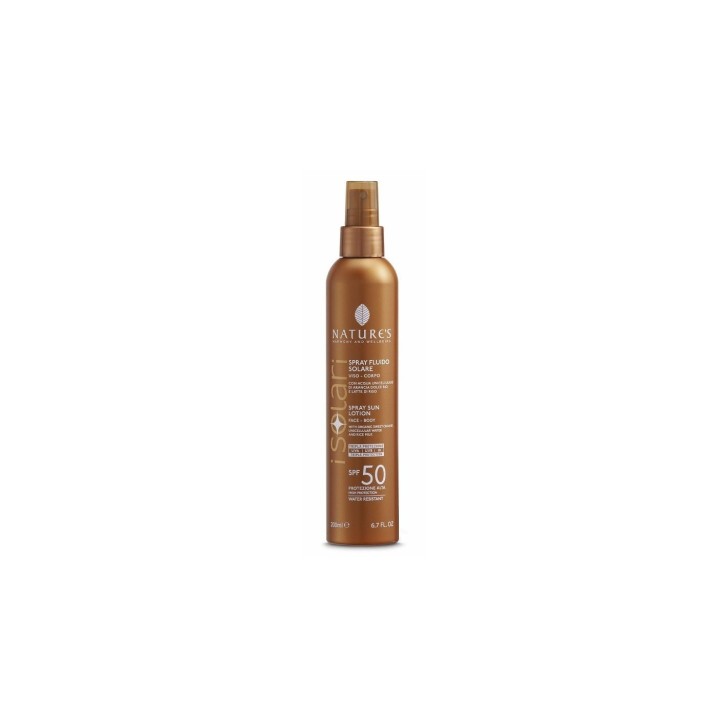 Spray Fluido Solare SPF 50 - Nature\'s