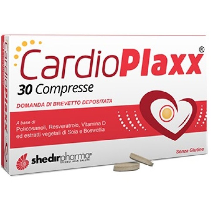 Cardioplaxx Integratore Alimentare per Colesterolo 30 Compresse - Shedir Cardioplaxx Integratore Alimentare per Colesterolo 30 Compresse - Shedir