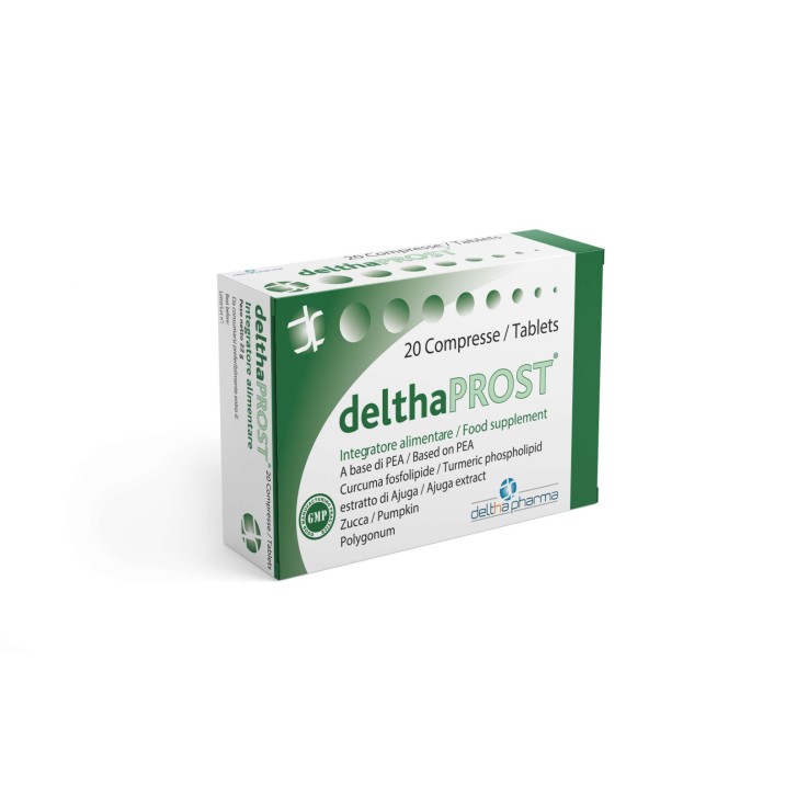 DelthaProst Integratore Alimentare per Prostata 20 Compresse - Deltha Pharma