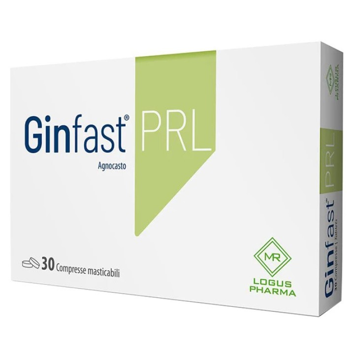 Ginfast PRL Integratore Alimentare Agnocasto 30 Compresse - Logus Pharma