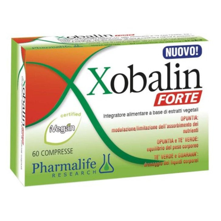 Xobalin Forte Integratore per Controllo Appetito e Sazietà 60 Compresse - Pharmalife Research