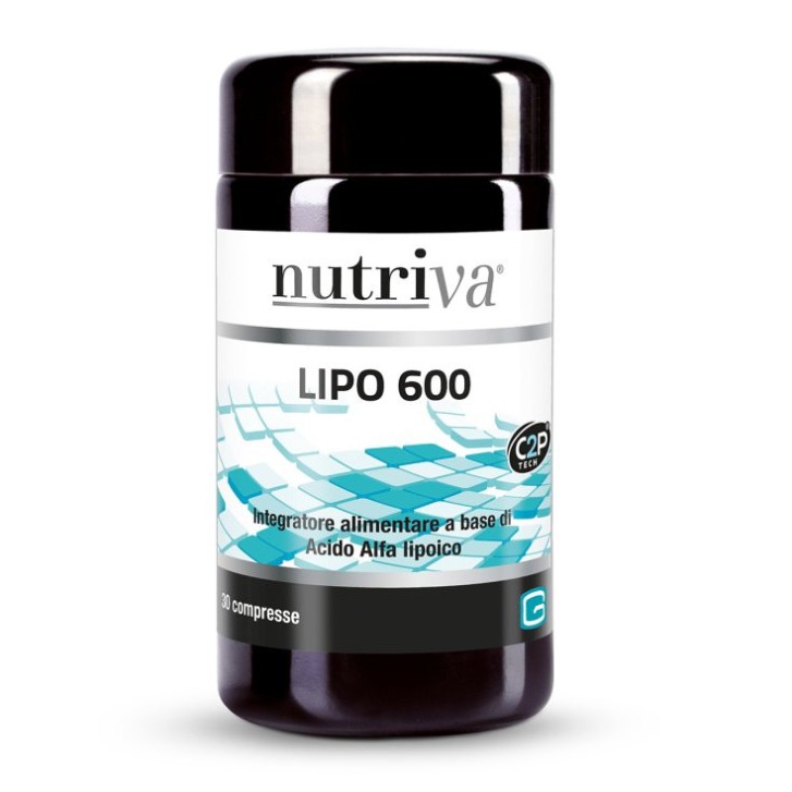 Lipo 600 Integratore Alimentare Antiossidante 30 Compresse - Nutriva