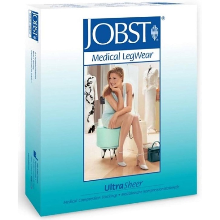 Calza Compressiva Ultrasheer 15-20 mmHg Collant Elastico Cipria Taglia 4 - JOBST