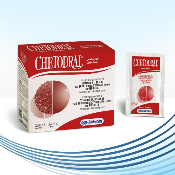 Chetodral Integratore Alimentare Gusto Cola 10 Bustine - Biotrading