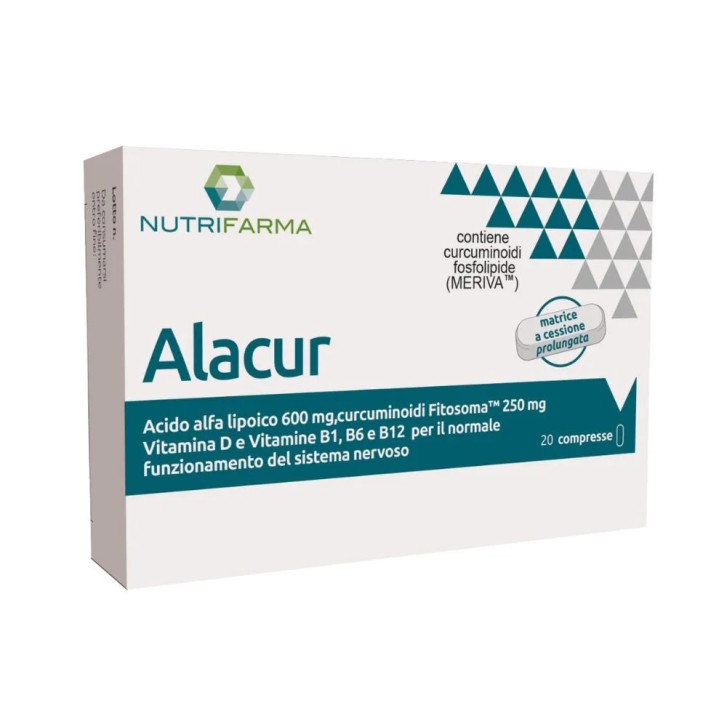 Alacur 900 Integratore Sistema Nervoso 20 Compresse - Aqua Viva