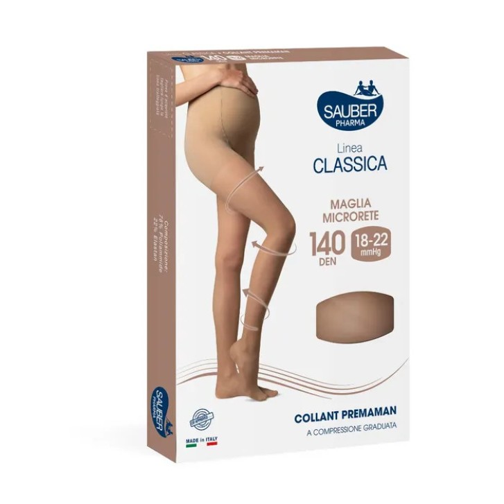 Collant Premaman 140 Denari Neutro Beige Taglia 3 - Sauber