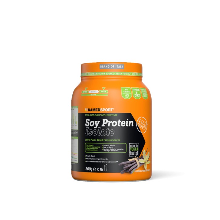 Named Soy Protein Isolate Vaniglia, 500 g - NAMED