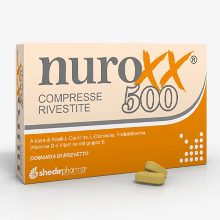 Nuroxx 500 Integratore Supporto Sistema Nervoso 30 Compresse - Shedir