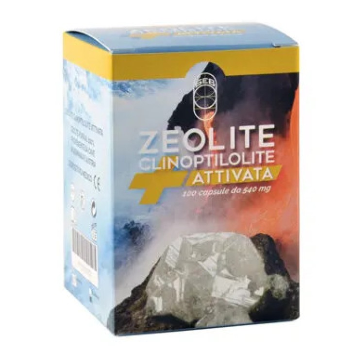 Zeolite Clinoptilolite Attivata Integratore Dispositivo Medico 100 Capsule - Zeolite