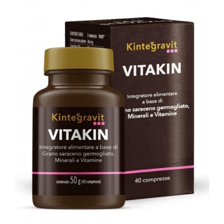 Vitakin Integratore Alimentare 40 Compresse - Kintegravit Vitakin Integratore Alimentare 40 Compresse - Kintegravit