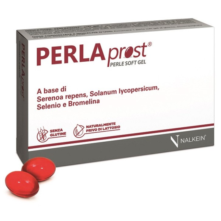 Perlaprost 15 Perle Softgel Integratore Prostata - Nalkein Perlaprost 15 Perle Softgel Integratore Prostata - Nalkein