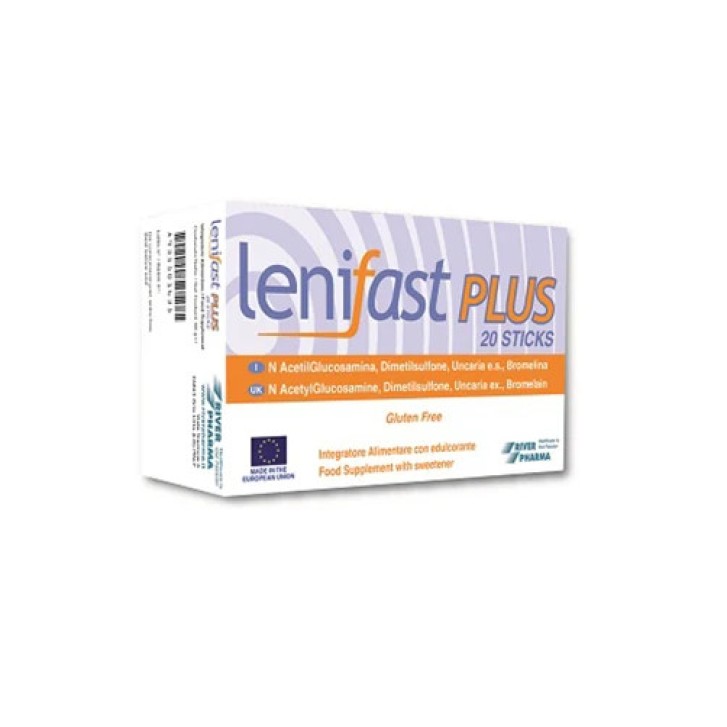 Lenifast Plus Integratore per Funzionalità Articolare 20 Stick - River Pharma