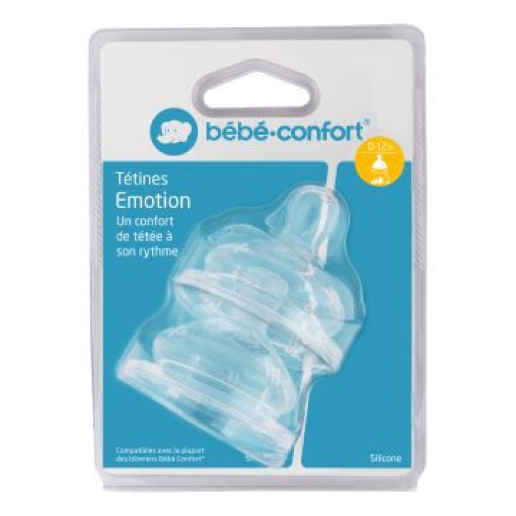 Tettarella Perfect Sense Bebe Confort Silicone Flusso Lento S - Bebe Confort