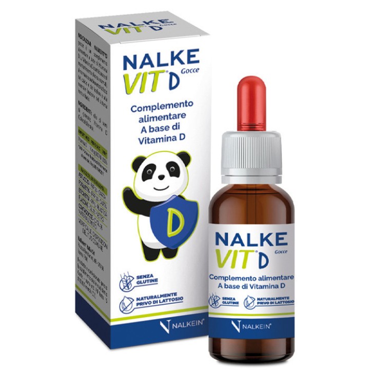 Nalkevit D Gocce con Vitamina D3 Integratore Alimentare 9ml - Nalkein