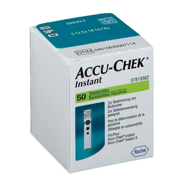 Accu-Chek Instant Strisce Reattive per Glicemia 50 Strisce - Accu-Chek Accu-Chek Instant Strisce Reattive per Glicemia 50 Strisce - Accu-Chek