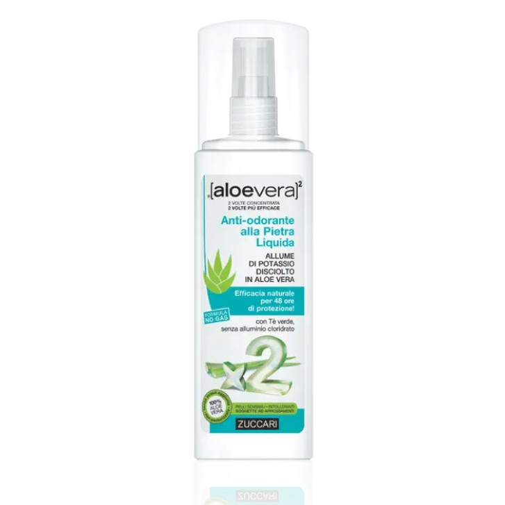Aloevera2 Antiodorante Pietra Liquida Spray No-Gas 100 ml - ZUCCARI
