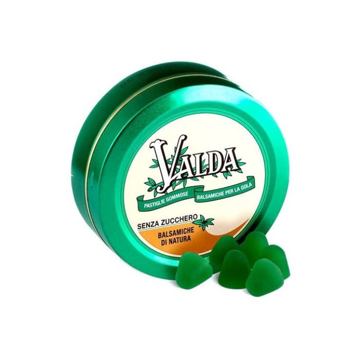 Valda Classiche Senza Zucchero Pastiglie Gommose Balsamiche 50g - Valda