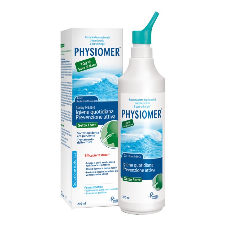 Physiomer Spray Nasale Getto Forte 210ml - Physiomer