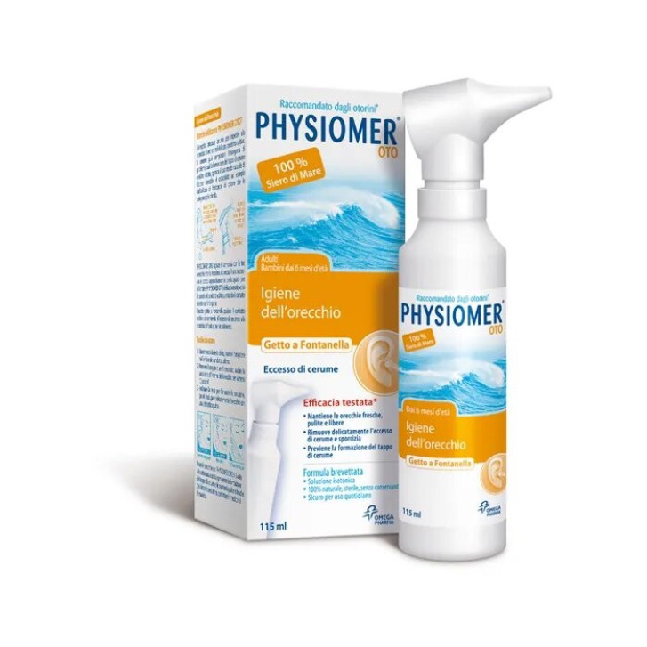 Physiomer Oto Spray Igiene Orecchio 115ml - Physiomer