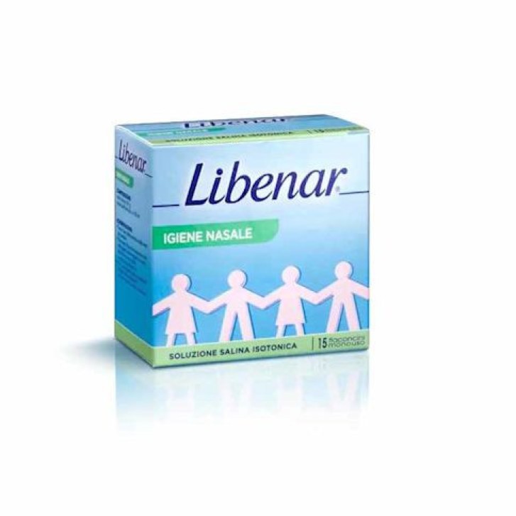 Libenar Soluzione Isotonica Igiene Nasale 15 Flaconcini 5ml - Libenar
